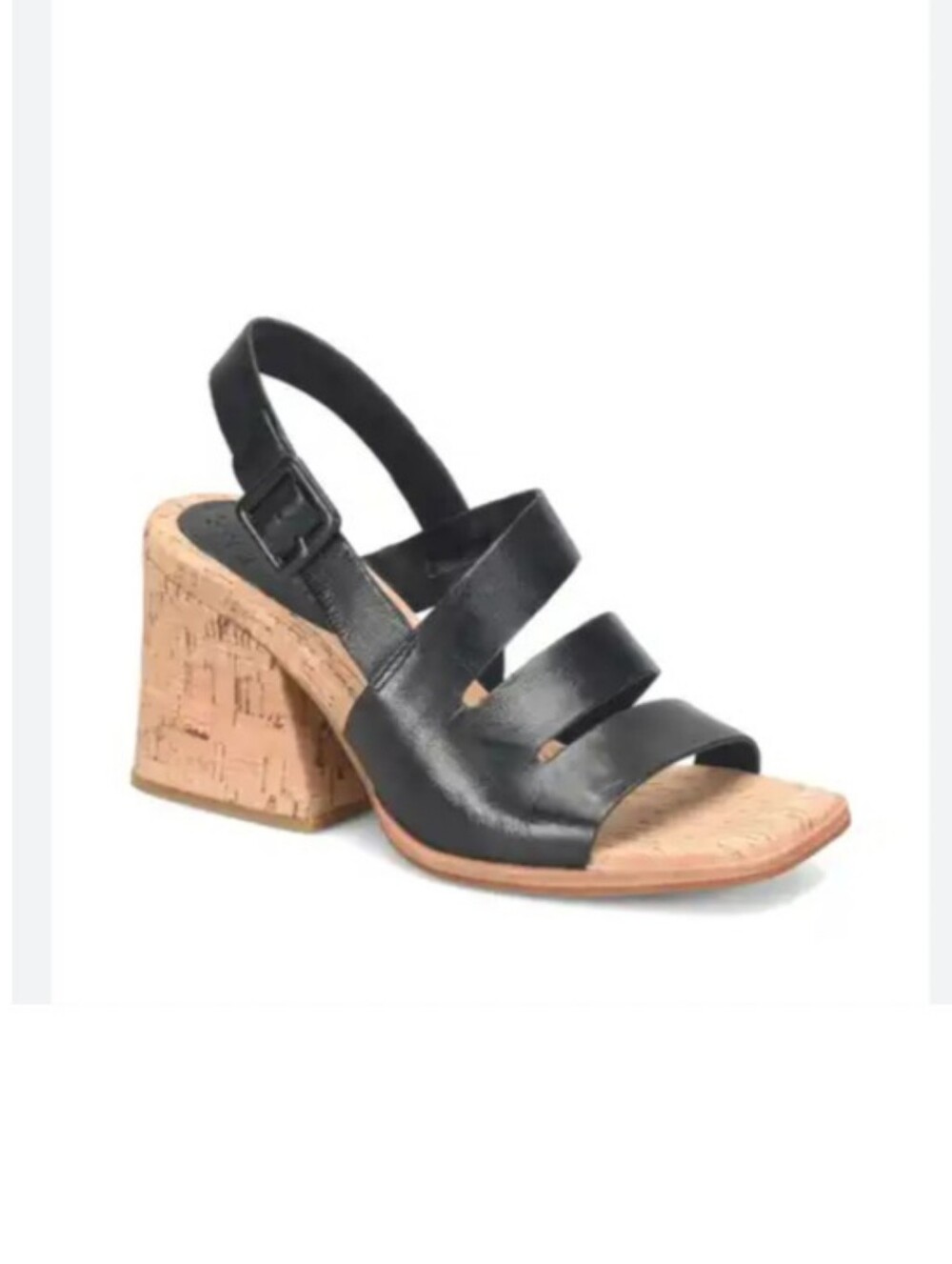 Kork-Ease Slingback Leather Strap Sandal